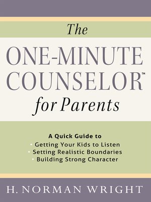 cover image of The One-Minute Counselor for Parents